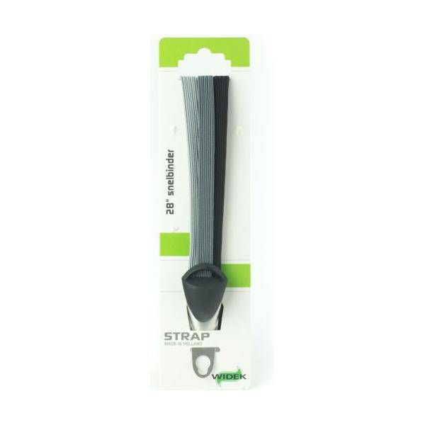 Widek Amazing Grey Triobinder 28 inch snelbinder met roestvrijstalen beugel voor stevige bevestiging