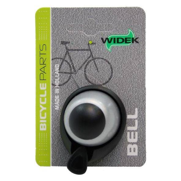 Widek Fietsbel Decibell 2 - Zilver (Op Kaart) - Le Coq Wielerartikelen