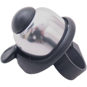 Aluminium fietbel van Edge Bella Mini met Ø36 mm voor op de fiets, donkere kleur, compact en eenvoudig te bevestigen.