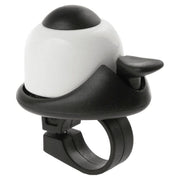 Edge Bella Mini fietbel met aluminium behuizing, diameter 36 mm, kleine veilige fietsbel voor geluid en zichtbaarheid
