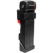 Zwart Trelock Vouwslot FS380 Trigo Smart X-Press van 100cm, stevig en veilig beugelslot voor fietsen.