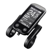 Shimano Steps SC-E6100 display voor e-bike computers, zonder houder, zwart met bedieningsknoppen en scherm.