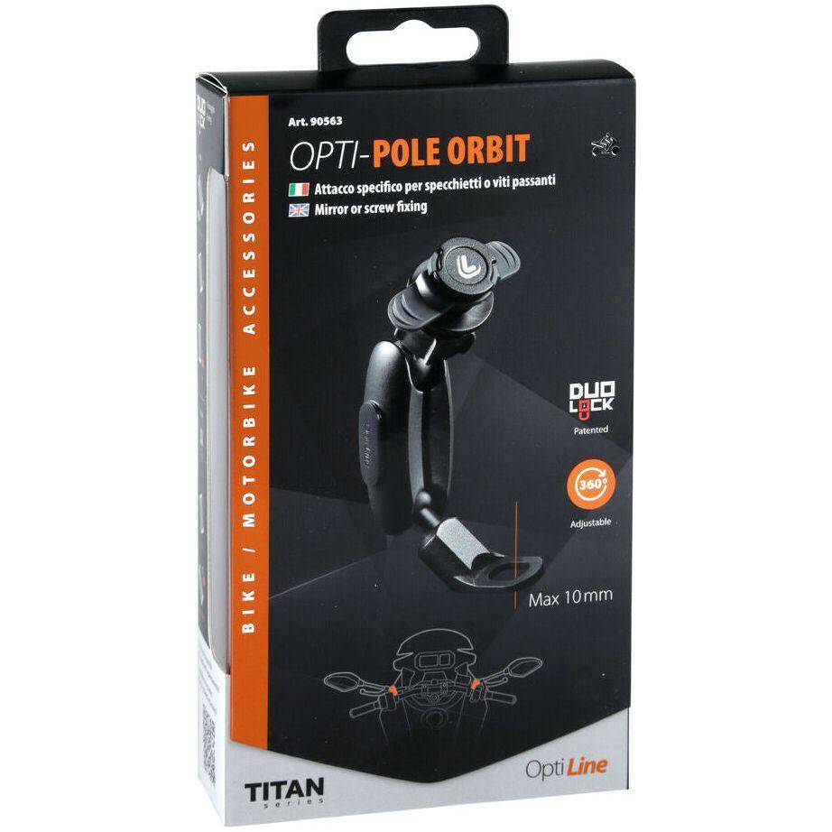 Lampa Opti-Pole Orbit Houder Voor Spiegel Of Schroefbevestiging - Le Coq Wielerartikelen