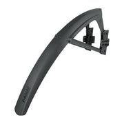 Zwart SKS S-Board voorspatbord voor 28-inch fiets, gemaakt van PVC met quick release bevestiging