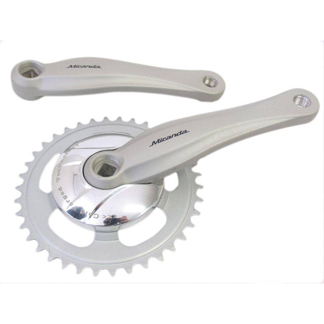 Miranda Crankset E-Bike Bosch-1 Isis-Delta 170Mm Zwart - Le Coq Wielerartikelen