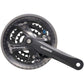 Shimano Crankstel 7/8 Speed Acera Fc-M361 - 175Mm - 42X32X22T - Zwart - Le Coq Wielerartikelen