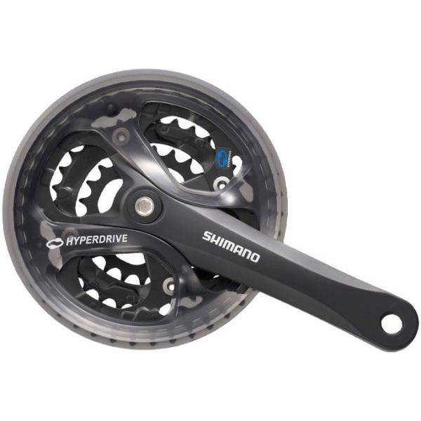Shimano Acera FC-M361 trekking crankstel 175 mm met 42-32-22 tanden in zwart, geschikt voor 8-speed fietsen