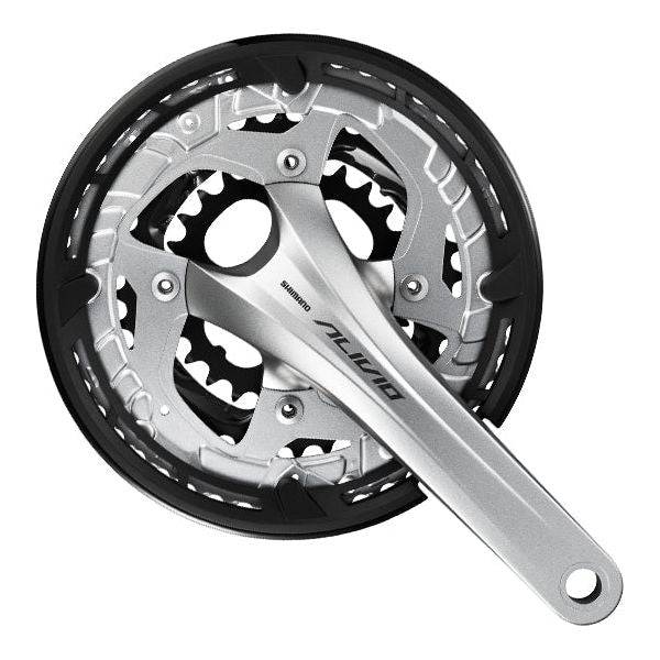 Shimano Crankstel 9 Speed Alivio T4060 175/48X36X26T - Zilver - Le Coq Wielerartikelen