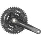 Shimano Crankstel 3 X 9 Speed Fc-Mt210-3 Met 175Mm Crankarm 44-32-22T - Zwart - Le Coq Wielerartikelen