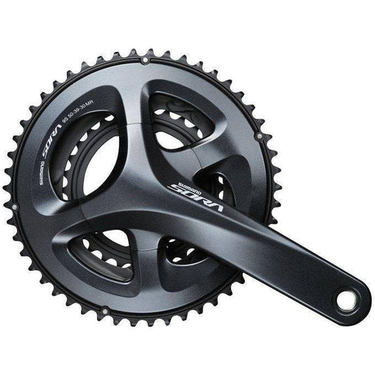 Shimano Crankstel 3 X 9 Speed Sora Fc-R3000 Met 175Mm Crankarm 50-39-30T - Zwart - Le Coq Wielerartikelen
