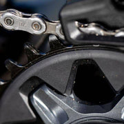 Shimano SLC FC-M7120 MTB crankstel 12-speed Hollowtech II zonder kettingblad, Q-Factor 178 mm, zwart, stevige fietscomponent.