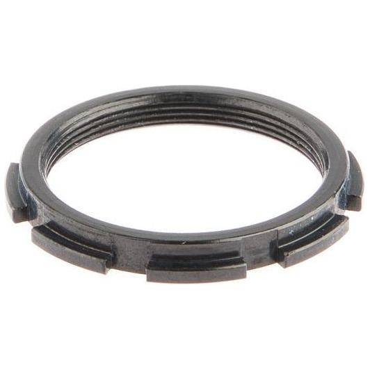 Zwarte kettingbeschermer sluitring Miranda voor Bosch cranks, 2-3 mm offset M39, ideaal voor fietstoebehoren