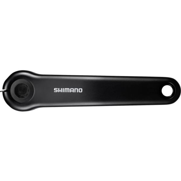 Shimano Steps FC-E6100 crankstelset, 170 mm zwart met Q-factor 180 mm, geschikt voor e-bikes en fietsen