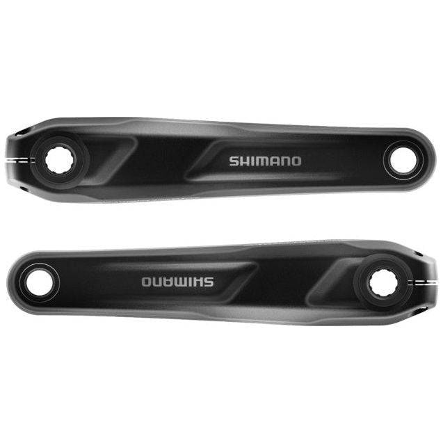 Shimano Steps FC-EM600 crankstellen met zwarte 170 mm crankarmen voor e-bikes, zichtbaar in de afbeelding.