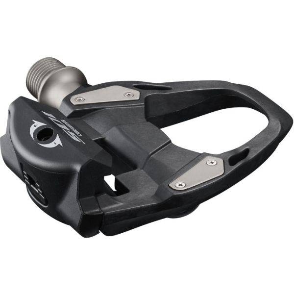 Shimano PD-R7000 SPD-SL carbon racefiets pedalen, lichtgewicht en aerodynamisch voor hoge prestaties tijdens het fietsen.