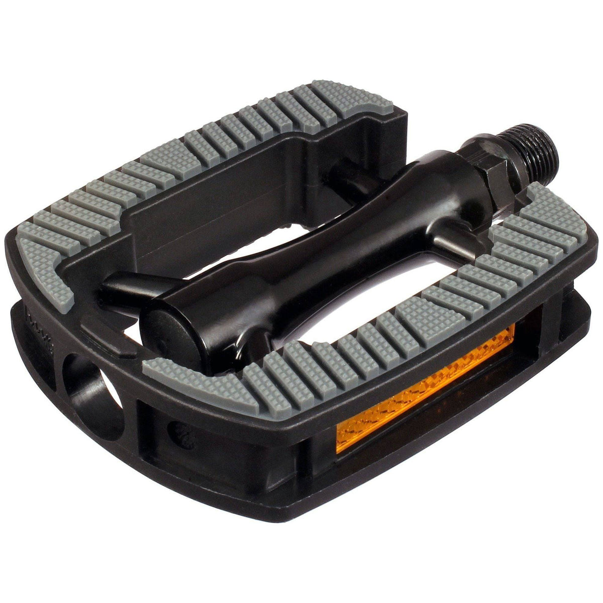 Marwi SP-821 trapper set met aluminium huis en anti-slip voet voor stads- en elektrische fietsen, inclusief trappers en pedalen