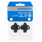 Shimano SPD schoenplaatjes zonder borgplaatjes voor fietsschoenen, eenvoudig te installeren en geschikt voor compatibele Shimano pedalen.