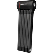 Zwart Trelock vouwslot FS480 Cops X-Move 130cm beveiligingsslot voor fietsen, gevouwen en klaar voor gebruik