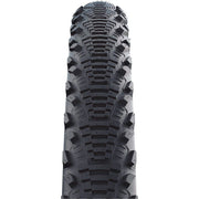 Zwarte Schwalbe 28" CX Comp K-Guard gravelband voor buitenbanden, geschikt voor fiets met off-road en gravel ritten.