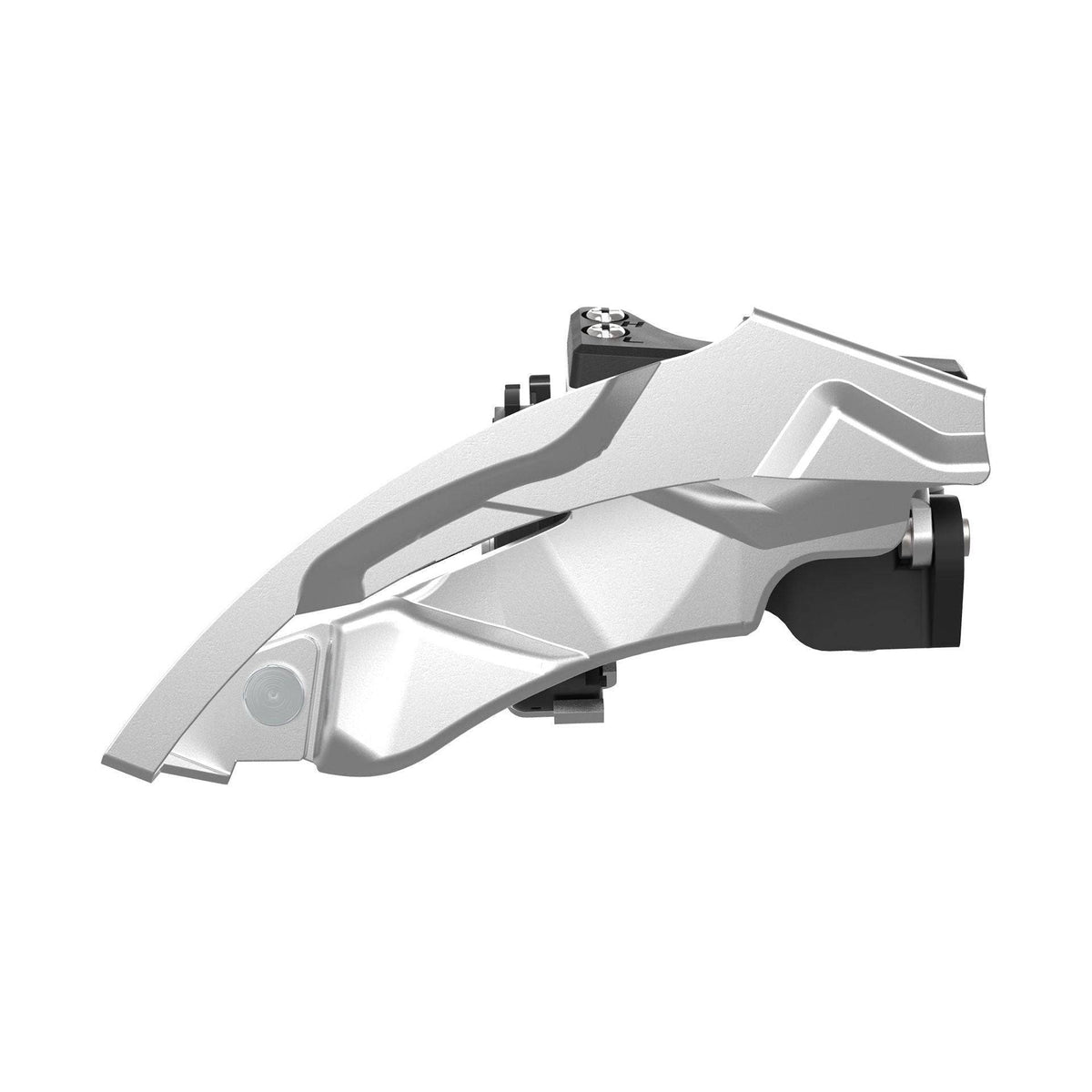 Sunrace voorderailleur FDM924 3x9 snelheden, top swing, dual pull, zichtbaar op de afbeelding