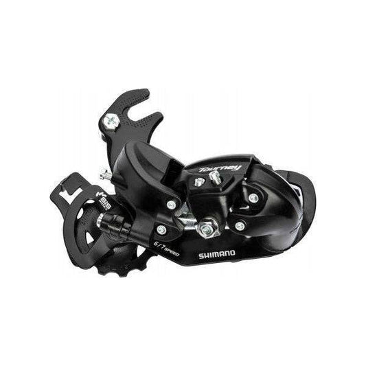 Shimano Achterderailleur 6/7 Speed Tourney Ty300 Met Haak (B-Type) - Le Coq Wielerartikelen