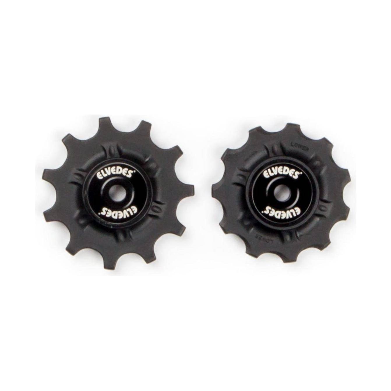 Elvedes Derailleurwieltjes 2X11 Tands Met Rvs Afgedichte Lagers - Le Coq Wielerartikelen