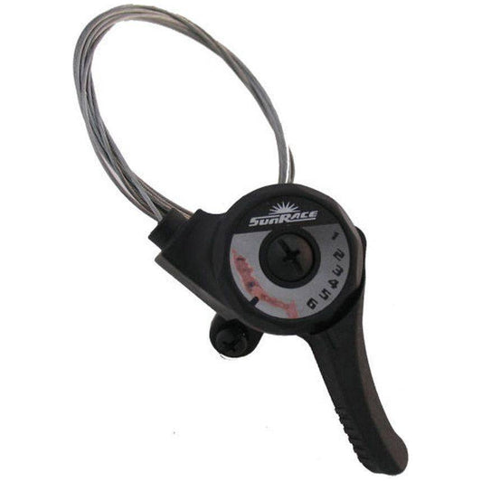 Sunrace Derailleurversteller Links Duim 6 Speed - Le Coq Wielerartikelen