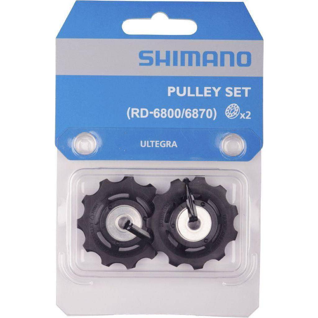Shimano Ultegra RD-6800 11-speed derailleurwieltje voor soepel schakelen en stabiliteit in racefietsen.