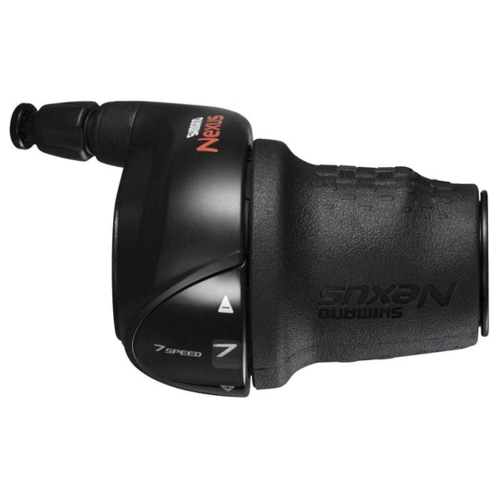 Shimano Nexus SL-C3000-7 snelwissersysteem rechts met kabels voor 7 versnellingen op een fiets