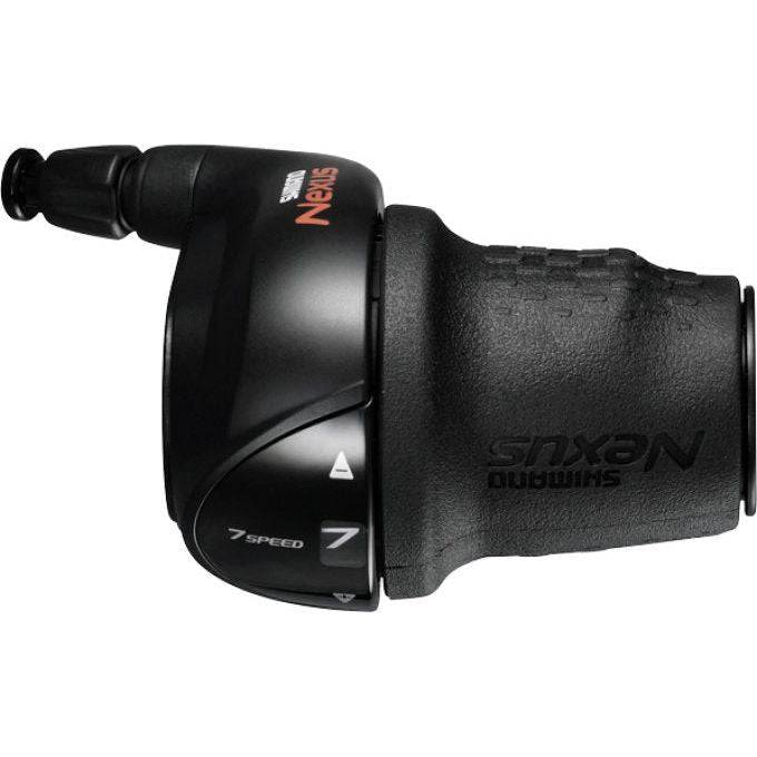 Shimano Nexus SL-C3000-7 schakelhendel met kabels, zwart, 7 versnellingen, geschikt voor fietsversnellingen