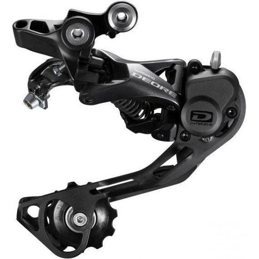 Shimano Achterderailleur 10 Speed Deore Rd-M6000 Sgs Direct Mount Shadow+ - Zwart - Le Coq Wielerartikelen