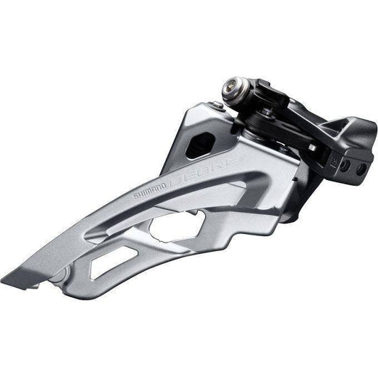 Voorderailleur 3 X 10-Speed Shimano Deore Fc-M6000 Side Swing - Lage Klem 40-42T - Zwart - Le Coq Wielerartikelen