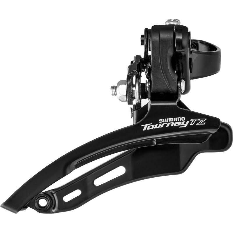 Voorderailleur 6/7-Speed Shimano Tourney Tz Fd-Tz510 - Down Swing - Lage Klem Ø31,8 Mm - 48T - Le Coq Wielerartikelen