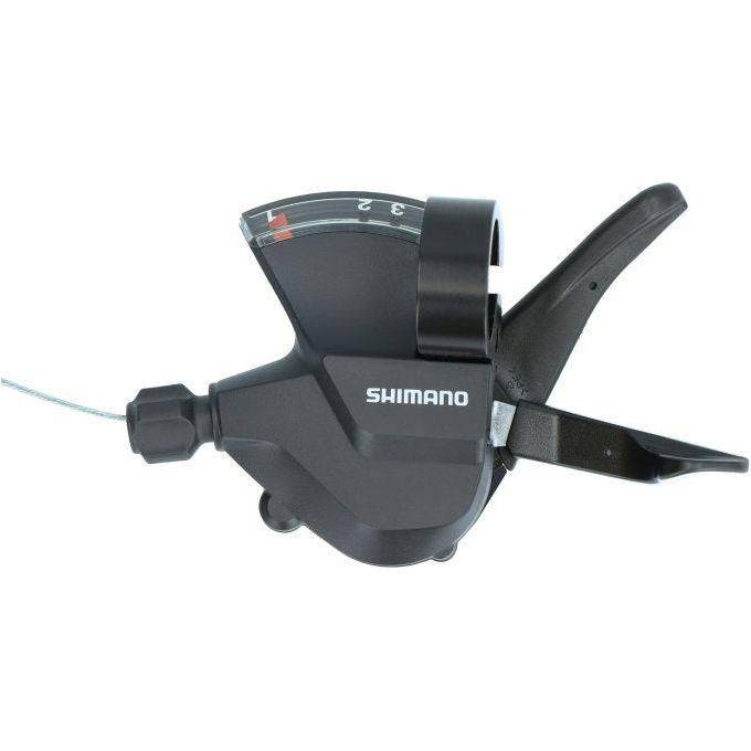 Shimano Altus SL-M315 3-speed Rapidfire Plus shifters voor snel en soepel schakelen op mountainbikes en racefietsen.