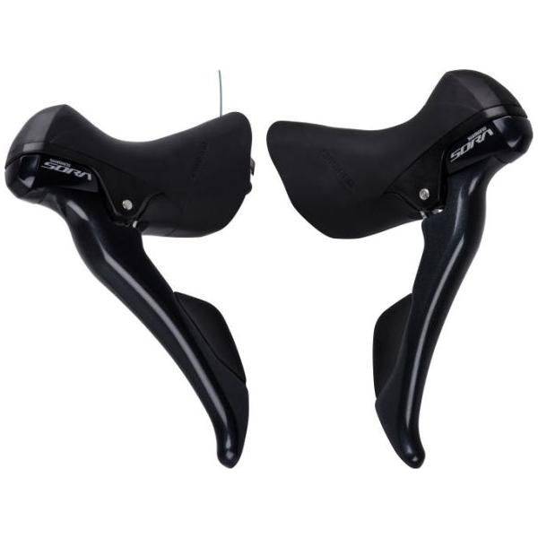 Shimano Verstellerset Met Remhendels 3 X 9 Speed Sora St-R3000 - Zwart - Le Coq Wielerartikelen