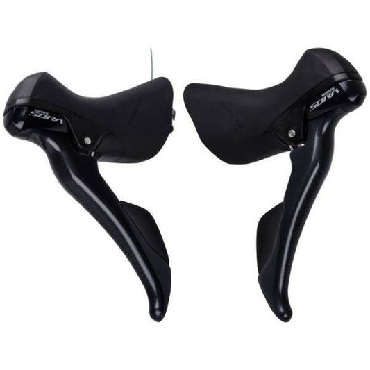 Shimano Verstellerset Met Remhendels 3 X 9 Speed Sora St-R3000 - Zwart - Le Coq Wielerartikelen