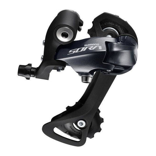 Shimano Achterderailleur 9 Speed Sora Rd-3000 Gs - Top Normal - Zwart - Le Coq Wielerartikelen