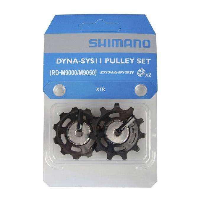 Shimano Xtr derailleurwieltje set voor RD-M986, RD-M985, RD-M981, RD-M980 en RD-M820, origineel, zichtbaar in de afbeelding