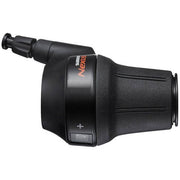 Shimano Nexus 5 SL-C7000 Revoshift 5-versnellingen shifters voor fiets, zwart kunststof handvat en bedieningsknoppen