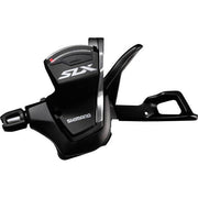 Shimano SLX SL-M7000 2/3-speed Rapidfire Plus shifters voor mountainbike, close-up van de bedieningsknoppen