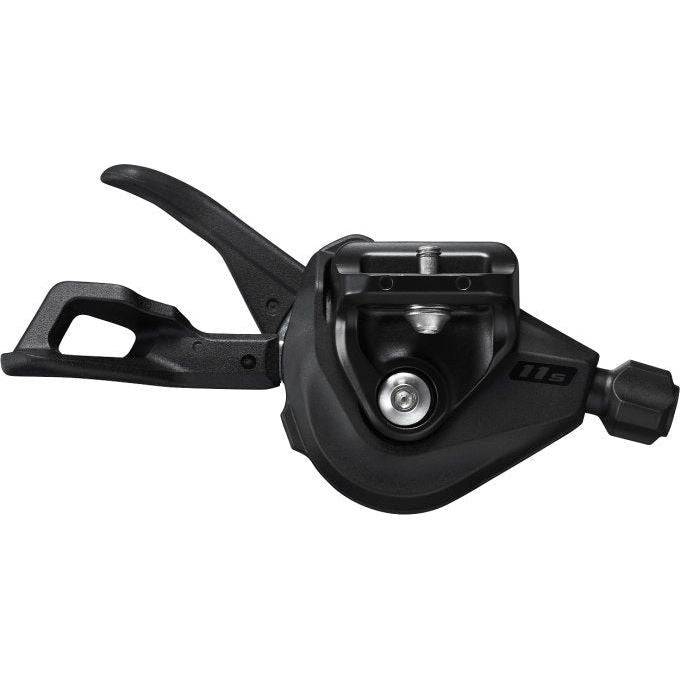 Shimano Deore SL-M5100 2-Speed shifters links I-Spec EV voor mountainbike, zwart, met bedieningsknoppen en kabelverbinding