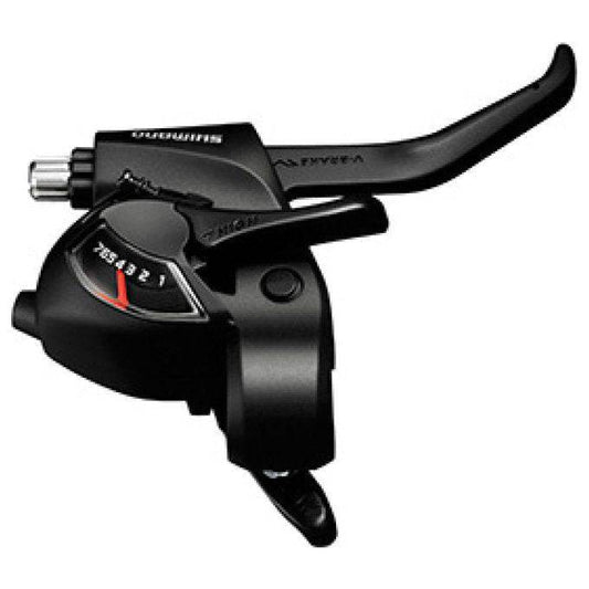 Shimano Shifter Met Remhendel 7 Speed St-Ef41 Rechts - Zwart - Le Coq Wielerartikelen