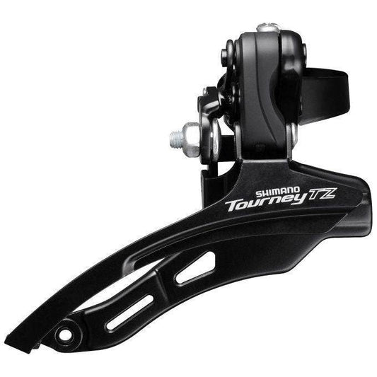 Shimano Voorderailleur 6/7 Speed Tourney Tz Fd-Tz500 Down Swing/Top Pull - Le Coq Wielerartikelen