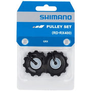 Shimano GRX RD-RX400 10-speed derailleurwieltjes voor soepele schakeling op fietsonderdelen
