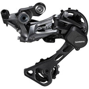 Shimano GRX RD-RX812 achterderailleur voor 11-speed met directe montage en Shadow RD design, zichtbaar in de afbeelding.