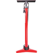 Simson vloerpomp met hogedrukfunctie en manometer voor waterdrukmeting, zwart, geschikt voor hoogdruktoepassingen