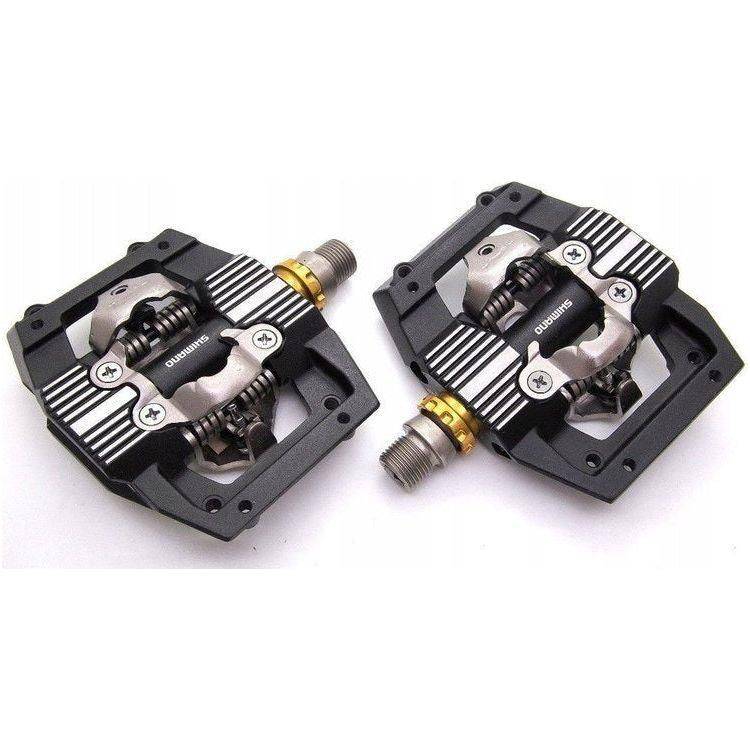 Shimano Pedaalset Saint Pd-M821 Spd + Platform - Zwart - Le Coq Wielerartikelen