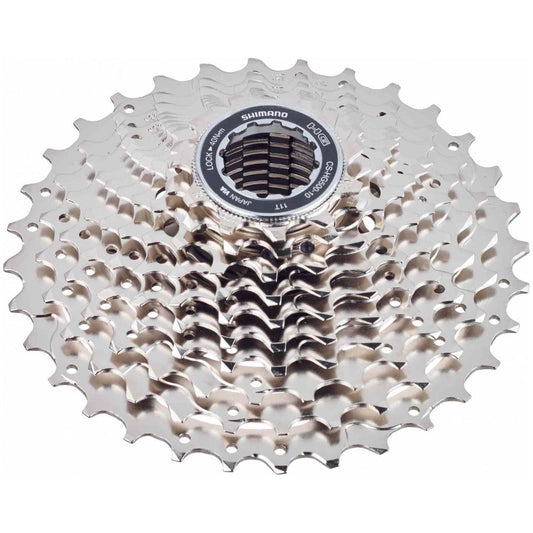 Cassette 10 Speed Shimano Cs-Hg500 12-28T - Zilver (Werkplaatsverpakking) - Le Coq Wielerartikelen