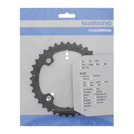 Shimano Kettingblad 36T Deore Xt Fc-T781 36T-Al - Le Coq Wielerartikelen
