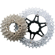 Shimano SLX CS-HG81 10-speed cassette met 11-34T tandwielen voor mountainbiken en fietsen, zichtbaar op de afbeelding.
